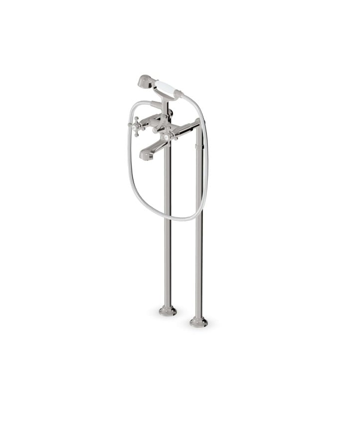 bain douche autoportant Zucchetti | Agora croix 6 finitions