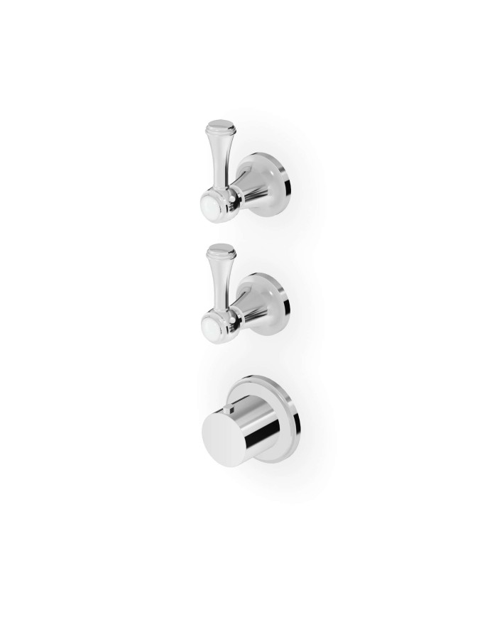 Mitigeur thermostatique douche 2 sorties manette Agora – Zucchetti