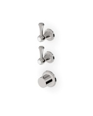Mitigeur thermostatique douche 2 sorties manette Agora – Zucchetti