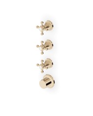 Mitigeur thermostatique douche 3 sorties croix Agora – Zucchetti