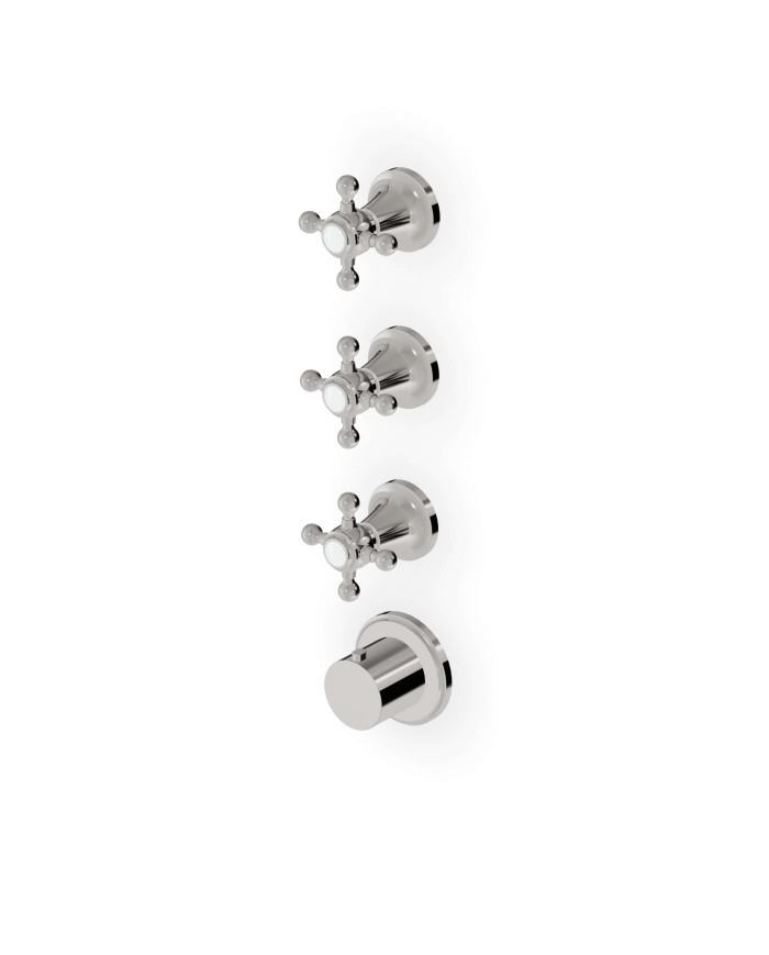 Mitigeur thermostatique douche 3 sorties croix Agora – Zucchetti
