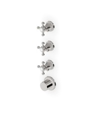 Mitigeur thermostatique douche 3 sorties croix Agora – Zucchetti