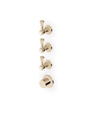 Mitigeur thermostatique douche 3 sorties manette Agora – Zucchetti