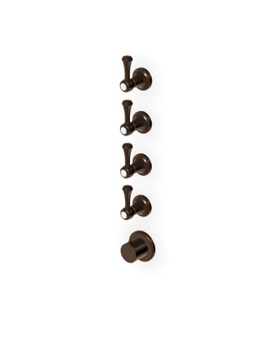 Mitigeur thermostatique douche 4 sorties manette Agora – Zucchetti