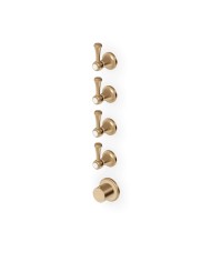 Mitigeur thermostatique douche 4 sorties manette Agora – Zucchetti
