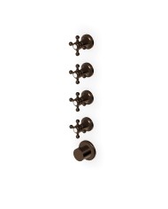 Mitigeur thermostatique douche 4 sorties croix Agora – Zucchetti