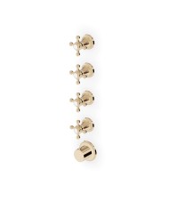 Mitigeur thermostatique douche 4 sorties croix Agora – Zucchetti
