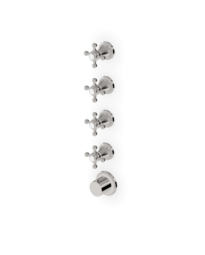 Mitigeur thermostatique douche 4 sorties croix Agora – Zucchetti
