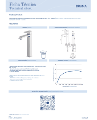 Mitigeur lavabo réhaussé Linea - Bruma