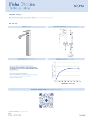 Mitigeur lavabo réhaussé Linea - Bruma