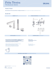 Mitigeur monocommande bain/douche Linea - Bruma