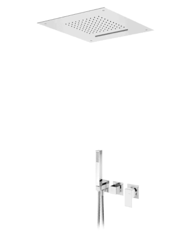 Kit douche encastré 9 Linea - Bruma