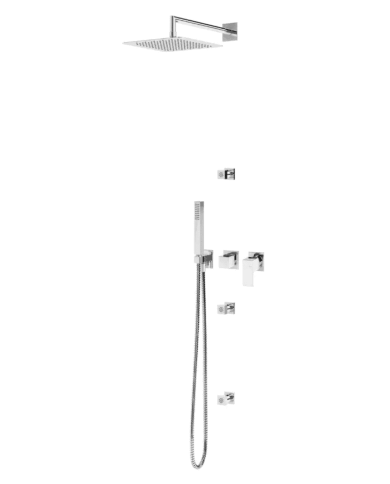 Kit douche encastré 10 Linea - Bruma