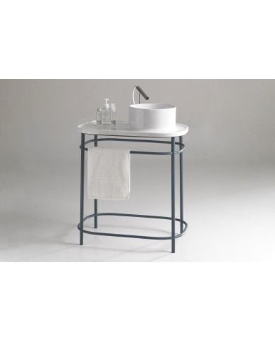 Lavabo design Up 700 - Bleu Provence