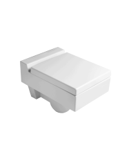 WC suspendu Bleu Provence | Shaggy céramique blanc