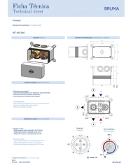 Mitigeur thermostatique horizontal Venus - Bruma