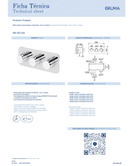 Mitigeur thermostatique encastré 4 Elo - Bruma