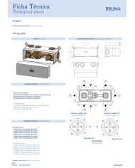Mitigeur thermostatique encastré 4 Venus - Bruma