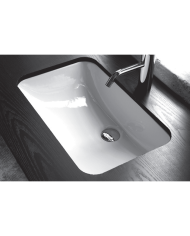 lavabo sous plan bleu provence | Bleu Provence L56