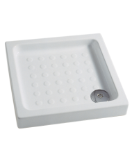 receveur douche bleu provence | Céramique H9 Blanc