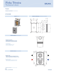 Mitigeur thermostatique encastré Celsius - Bruma
