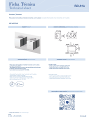 Mitigeur thermostatique horizontal Celsius - Bruma