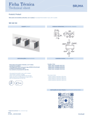 Mitigeur thermostatique encastré 2 Celsius - Bruma