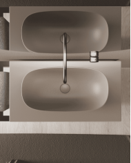 Vasque à poser 54.5x28.5cm Fidia - Scarabeo