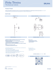 Kit de douche thermostatique 8 Celsius - Bruma