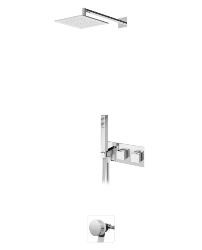 Kit de bain-douche thermostatique Celsius - Bruma