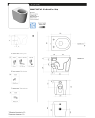 WC au sol Skinny Twist – Scarabeo