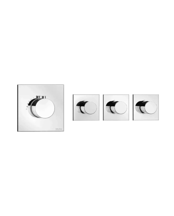 Mitigeur thermostatique 3 sorties Flow - Bruma