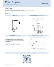 Mitigeur de cuisine orientable Lusitano - Bruma