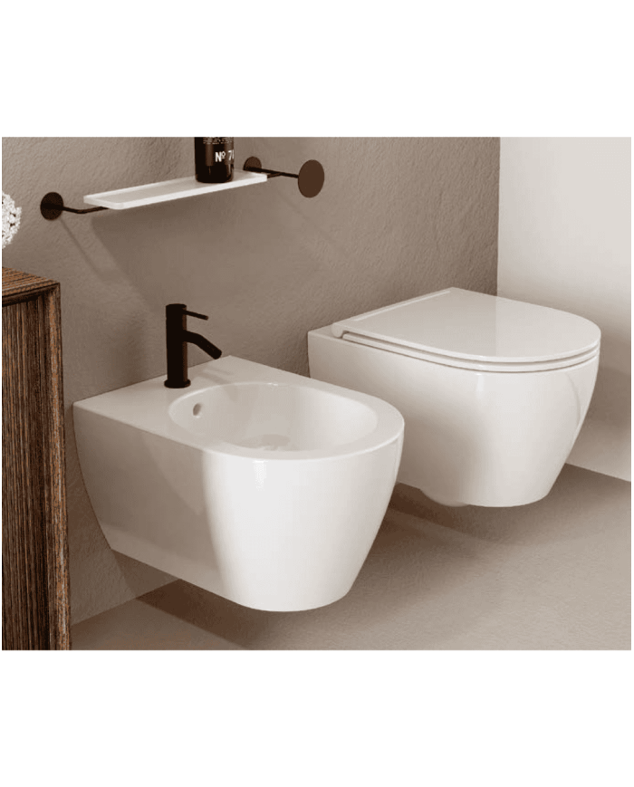 WC suspendu 50.5cm Glam Twist – Scarabeo