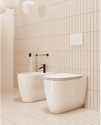 WC au sol 55cm Glam Twist – Scarabeo