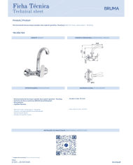 Mitigeur de cuisine monocommande Mustang 4 - Bruma