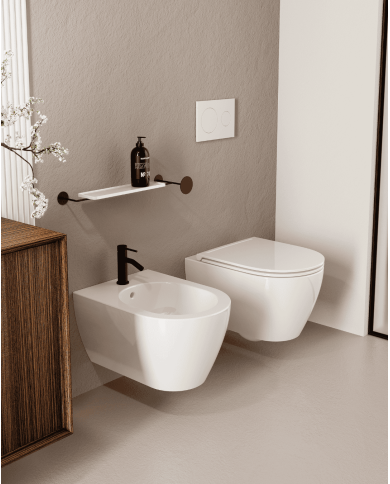 Bidet suspendu Glam 55cm – Scarabeo