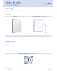 Miroir orientable 700x500mm - Bruma