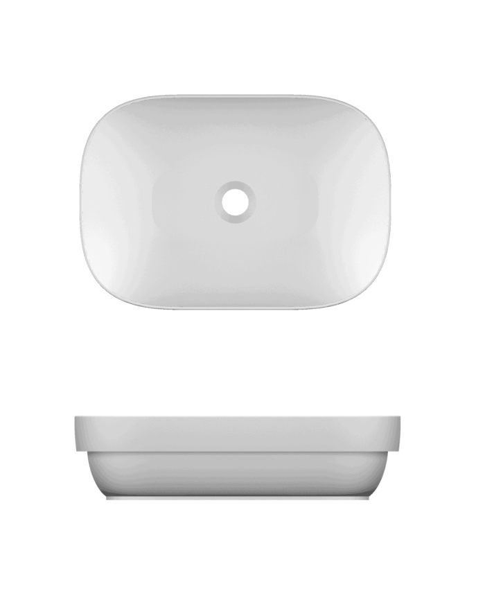 Vasque à encastrer Glam 56Ax39 – Scarabeo