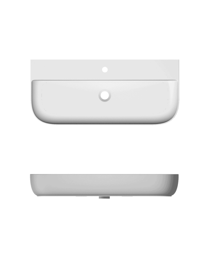 Vasque à poser / suspendu Glam 95x42 – Scarabeo