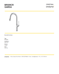 Mitigeur évier Como - Ondyna