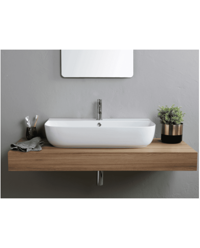 Vasque à poser / suspendu Glam 75x42 – Scarabeo