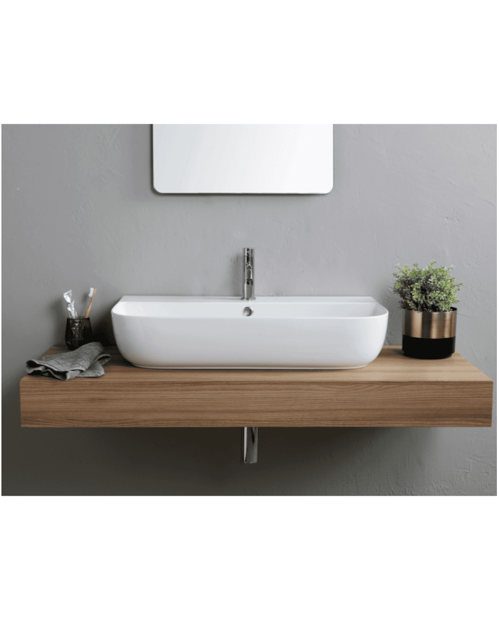 Vasque à poser / suspendu Glam 75x42 – Scarabeo