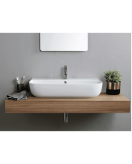 Vasque à poser / suspendu Glam 75x42 – Scarabeo