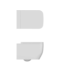 WC suspendu 52x36cm Teorema 2.0 Twist – Scarabeo