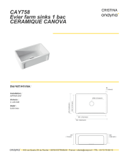 évier céramique - Ondyna