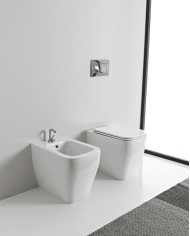 Bidet au sol 55x36cm Teorema 2.0 – Scarabeo
