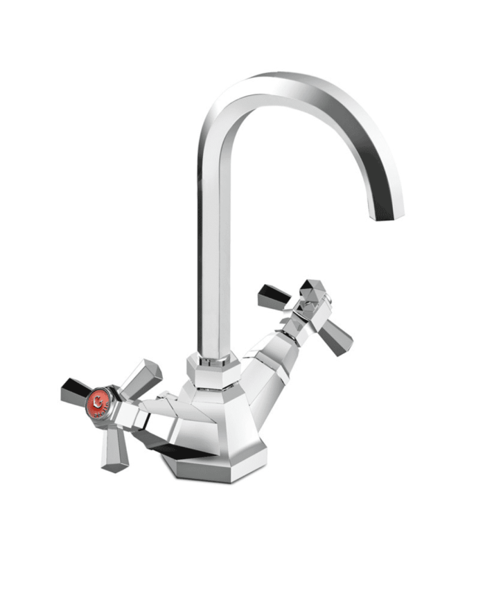 Mélangeur lavabo bec haut Eccelsa - Stella