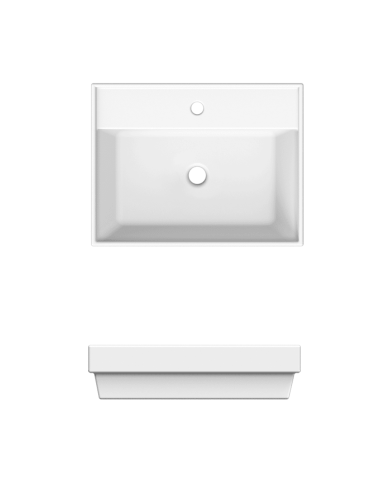 Vasque à encastrer 60x44 Teorema - Scarabeo