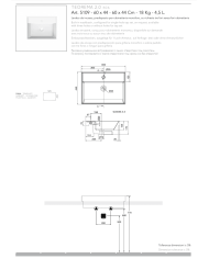 Vasque à encastrer 60x44 Teorema - Scarabeo
